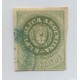 ARGENTINA 1862 GJ 08A ESCUDITO 10 Cts. COLOR VERDE OLIVA U$ 220